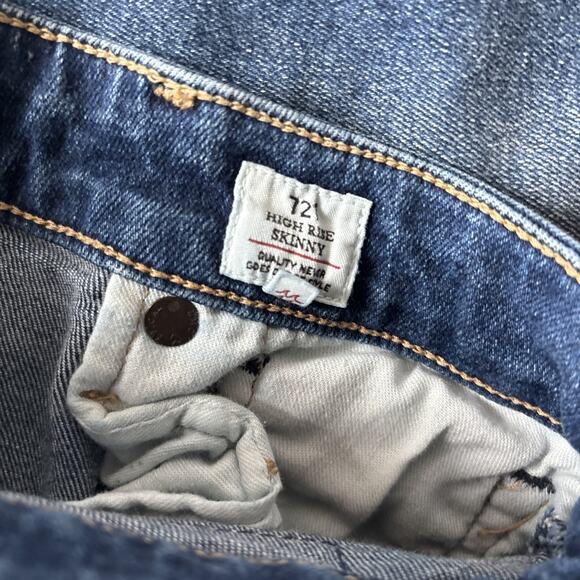 Levis Made and Crafted Japan Fabric Women’s 28x30 721 Blue Jean High Rise Skinny - Picture 6 of 16